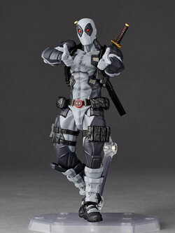[พร้อมส่ง] Kaiyodo : Revoltech Amazing Yamaguchi (เวอร์ชั่นปกติ) - Deadpool 2.5 X-Force Color Edition (เทา)"