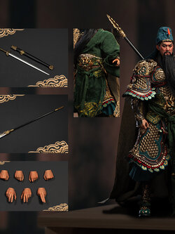 [พร้อมส่ง]303TOYS x JSTOYS 1/6 : Three Kingdoms Mighty Guan Yu Yun Chang - NO.303002 : Exclusive edition