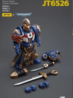 [พร้อมส่ง]Joy toy 1/18 [Reissue] - JT6526 : Ultramarines Honour Guard Chapter Champion