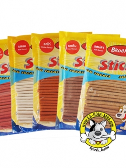 สติ๊กพรีเมี่ยม ไก่เส้นนิ่ม 5 แพค ราคาโปรโมชั่น