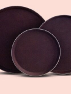 ถาดกันลื่นไฟเบอร์กลาสทรงกลม มี 3 ขนาด