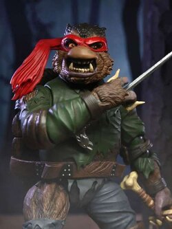 [สั่งจอง] NECA 7" : TMNT - Raphael as The Wolfman