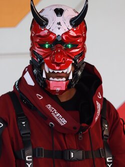 [สั่งจอง]Putty studio Helmet Prop : ONI MECHA