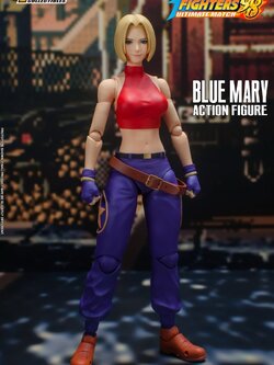 [สั่งจอง]Storm Toys SKKF05 1/12 : The King of Fighters 98 - Blue Mary