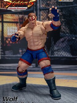 [พร้อมส่ง ]Storm Toys SGVF02 1/12 ：Virtua Fighter - WOLF HAWKFIELD