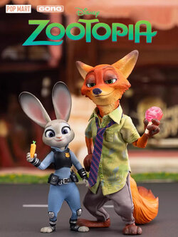 [สั่งจอง]GONG Studio : Zootopia - Judy & Nick Articulated Cloth Figures