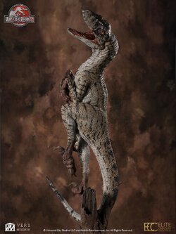 [สั่งจอง] ECC : Female Velociraptor "White Queen" Maquette (JP3)