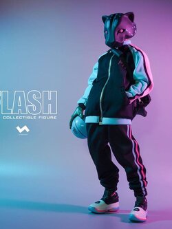 [สั่งจอง]JT Studio Street Mask 1/6 Scale : FLASH