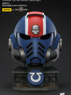 [สั่งจอง]Joy toy 1/1 : Ultramarines Lieutenant Titus' MKX Helmet