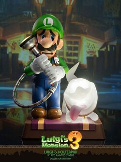 [สั่งจอง]First 4 Figures 23cm : LUIGI'S MANSION 3 – LUIGI AND POLTERPUP COLLECTOR'S EDITION