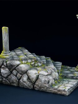 [สั่งจอง] MMMTOYS 1/12 : - M2501-2A : Sanctuary Ruins