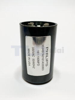 คาปาซิเตอร์สตาร์ท 161-193uf 330v ใช้กับ ปั๊มน้ำบาดาล, ปั๊มซัมเมอร์ส(ซัมเมิส), Franklin , คาปาซิเตอร์, START CAPACITOR ยี่ห้อ Philips