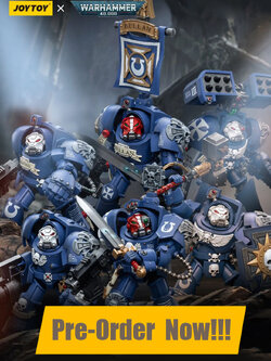 [สั่งจอง]JOYTOY WarHammer 40K 1/18 : Ultramarines Terminators