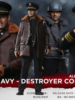 [สั่งจอง]ALERT LINE AL100033 1/6: WWII US NAVY - DESTROYER COMMANDER