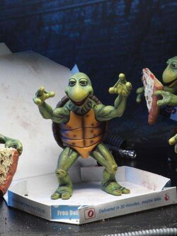 [พร้อมส่ง] Neca : Ninja Turtles Baby Turtles Set (1990 Movie) - 1/4 (สูง4นิ้ว)