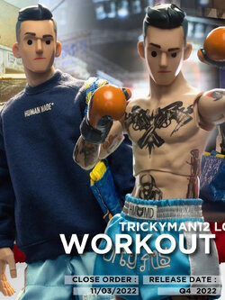 [สั่งจอง]Trickyman12 1/6 : LOVESICK series Pt.1 - Workout Zhang
