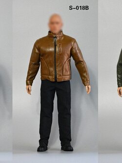[สั่งจอง]SGTOYS S-018 1/6 scale : Men's Leather Suit