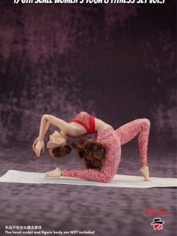 [สั่งจอง] FT014 1/6th Scale Womens Yoga & Fitness Set Vol.1