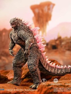 [พร้อมส่ง] Hiya Toys : Godzilla Evolved Ver. (ครีบชมพู) EBG0412