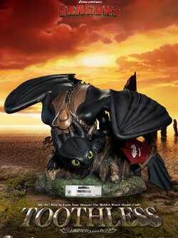 [สั่งจอง]Beast Kingdom MC-067 : How to Train Your Dragon : The Hidden World - Toothless (Master Craft)