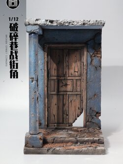 [สั่งจอง] mmmtoys M2229 1/12 : Broken streetcorners