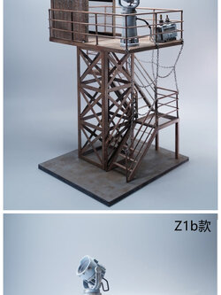 [สั่งจอง]zbobtoys 1/12 : Watch Tower