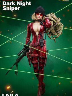 [สั่งจอง]BBK BBK014 1/6 : Dark Night Sniper Laila