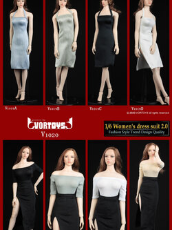 [สั่งจอง]VORTOYS V1019ABCD & V1020ABCD Women Clothing