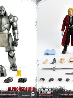 [พร้อมส่ง] threeZero x Fullmetal Alchemist: Brotherhood- 3Z03900W0 : Alphonse & Edward Elric