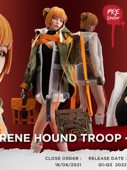 [สั่งจอง]i8TOYS 501S613 1/6 : Serene Hound Troop Figure - Grainne