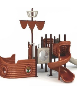 เครื่องเล่นสนามกลางแจ้ง ชุดเรือสำเภาหรรษา น้ำตาล,สไลเดอร์ใหญ่, ของเล่นสนาม,ครุภัณฑ์สนามเด็กเล่น, สพฐ,โครงการโรงเรียนประชารัฐ playground,สไลเดอร์,ของเล่นเสริมพัฒนาการ,เครื่องเล่นสนาม, สนามเด็กเล่น