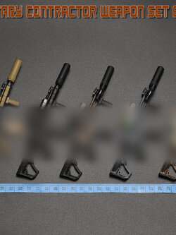 [สั่งจอง]Easy&Simple 06042 1/6 : PRIVATE MILITARY CONTRACTOR WEAPON SET E