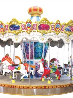 ม้าหมุนงานวัด ม้าหมุนในห้าง ขนาดใหญ่ มากกว่า10ที่นั่ง สั่งผลิตและนำเข้าจากต่างประเทศ เครื่องเล่นสนามกลางแจ้ง ในร่ม สำเนา