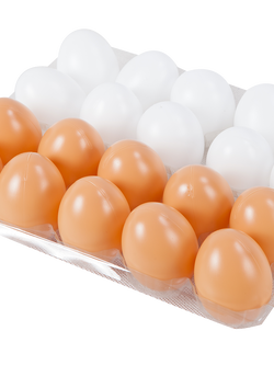 01405 ไข่เป็ด- ไข่ไก่ ( 20 ฟอง ) , ของเล่นเสริมพัฒนาการ ,ของเล่นเสริมทักษะ,ของเล่นเด็ก, สื่อการสอนอนุบาล