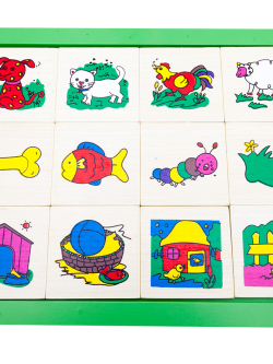 ของเล่น, ของเล่นเด็ก, จิ๊กซอว์, ตัวต่อ, ภาพตัดต่อ สัตว์-อาหาร-ที่อยู่ , ของเล่นไม้, ของเล่นเสริมพัฒนาการ, ของเล่นเด็กอนุบาล, สื่อการสอนเด็กอนุบาล