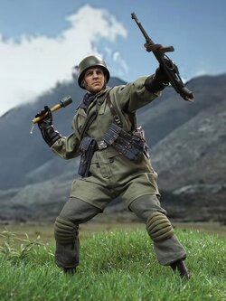 [สั่งจอง]DID D80146 1/6 WWII German Fallschirmjager - Schmeling