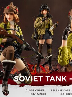 [สั่งจอง]Flagset FS73036 1/6 SOVIET TANK FORCES LIEUTENANT - Galina