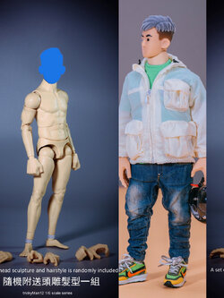 [สั่งจอง] trickyMan12 1/6 : CITYRIDER style clothing set + doll 202314