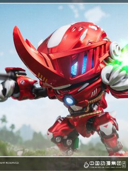 [สั่งจอง]WUXIANBANG BA-001 : Beetle Armored Diecast Action Figure (16cm)