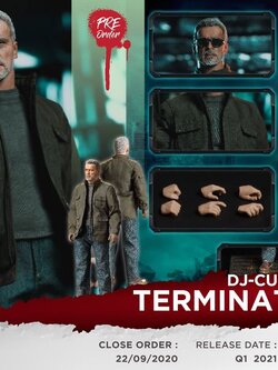 [สั่งจอง]DJ-CUSTOM DJ-16004 1/6 : Terminator 800