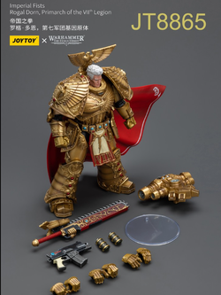 [พร้อมส่ง] "Joy toy Reissue - JT8865 : Imperial Fists Rogal Dorn, Primarch of the Vllth Legion"