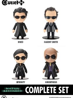 [สั่งจอง]Prime 1 Studio Cutie 1 Plus : Matrix Reloaded (Neo, Agent Smith, Trinity, Morpheus)