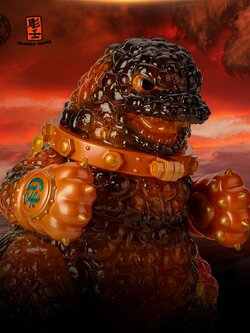 [สั่งจอง]OFFART X HORIREN 32cm : RED FLAME HUNDRED CATS