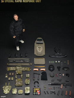 [พร้อมส่ง] Easy&Simple 26067R 1/6 : СОБР Булат Special Rapid Response Unit(SOBR)