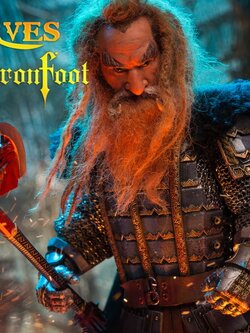 [สั่งจอง]MT MODEL MT001 1/6 dwarf Dane II iron footed moving figure