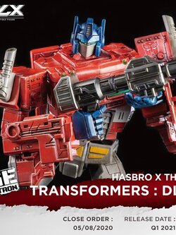 [สั่งจอง]Hasbro x Threezero 3Z0202 Transformers- War For Cybertron Trilogy : DLX Optimus