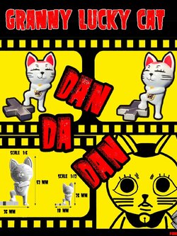 [สั่งจอง] Force craft : Granny lucky cat Dan Da Dan