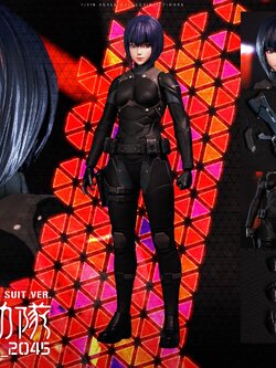[สั่งจอง] DAMTOYS DMS044 1/6 : Ghost in the Shell SAC_2045 Motoko Kusanagi Combat Suit ver.