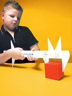 เครื่องมือวัดขนาดวัตถุ 3 มิติ, เครื่องมือวัดขนาด , ของเล่นเสริมพัฒนาการ, ของเล่น, สื่อการสอนเด็กอนุบาล