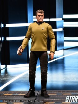 [สั่งจอง]Hiya toys 1/18 EMS0260 EXQUISITE MINI Series : Star Trek 2009 - Chekov (10cm)